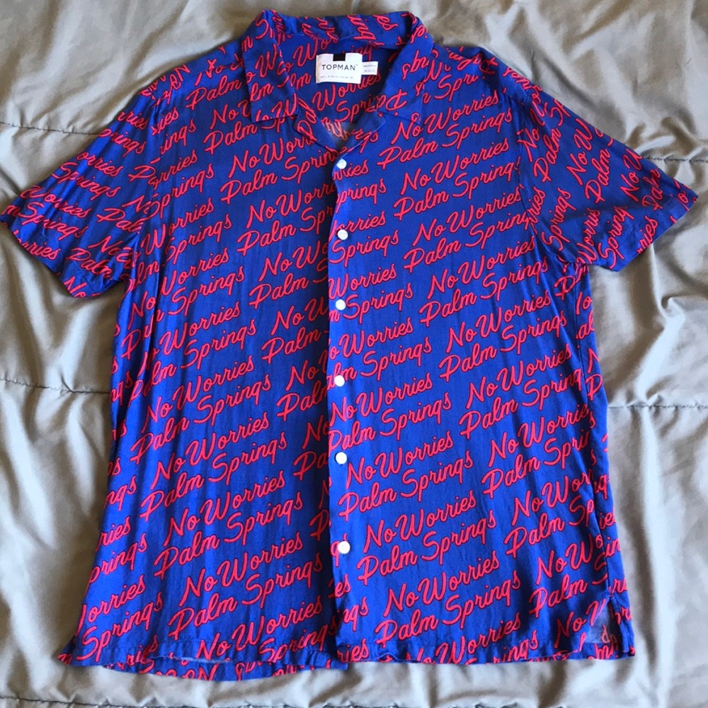Top man Short sleeve shirt